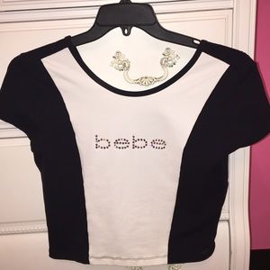 NWT Bebe Crop Top